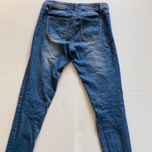 Hip Hugging BRAZIL Super Stretch Denim Jeggings M - Picture 6 of 8